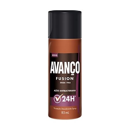 Desodorante Masculino Avanço Fusion Embalagem Spray 85ML