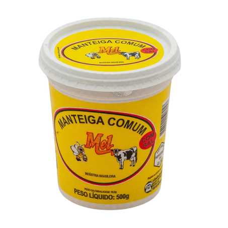 MANTEIGA DE LEITE MEL C/SAL 500G