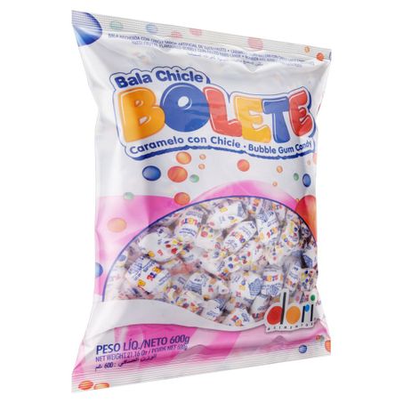 BALA CHICL DORI BOLETE DURA  600G 360-2