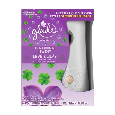 ODORIZADOR GLADE 269ML AUT.AP 3EM1 LEVE