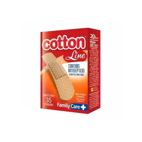 CURATIVO COTTON LINE 35UN BEGE