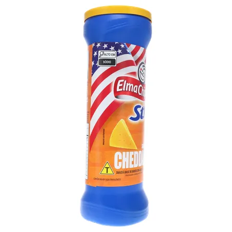 SALGADINHO E CHIPS STAX CHEDDAR 156G 360-31