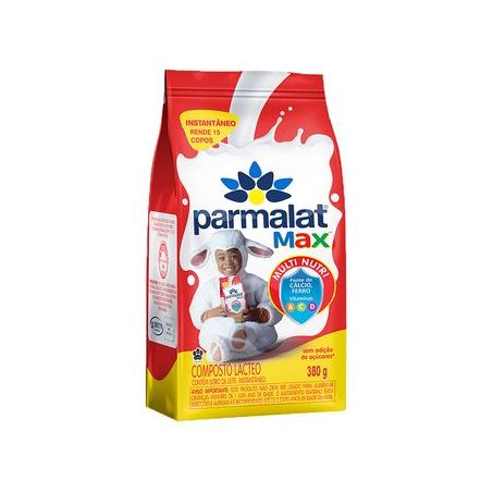 Composto Lácteo Parmalat Max Pacote 380gr