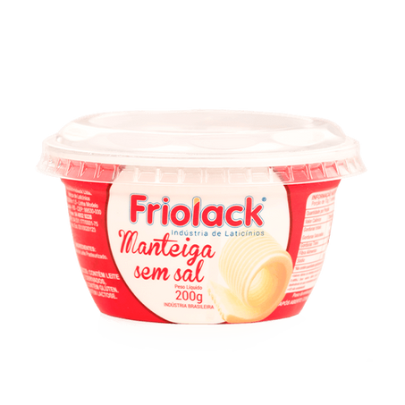 MANTEIGA FRIOLACK S/SAL 200G POTE