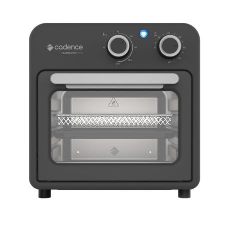 FRITADEIRA SEM ÓLEO CADENCE CLASSICOOK FORNO E FRYER 2 EM 1 PRETA 9L FRT700-220