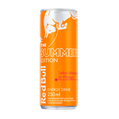 ENERGETICO RED BULL LT 250ML MORANGO PESSEGO