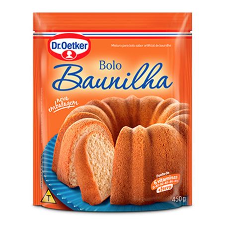 Mistura para bolo dr.oetker baunilha 450g