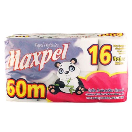 Papel hig. maxpel c 16 plus bco 60mt