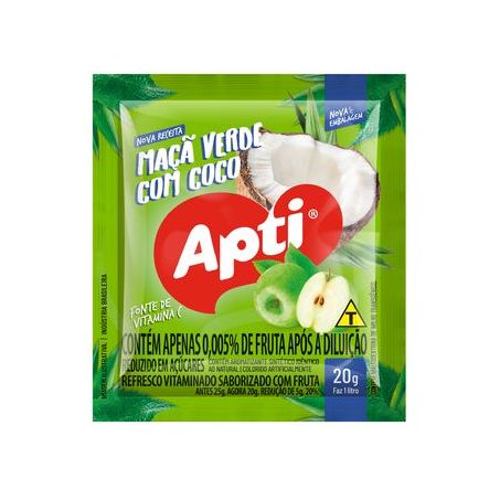 Refresco apti 20g maca verde e coco