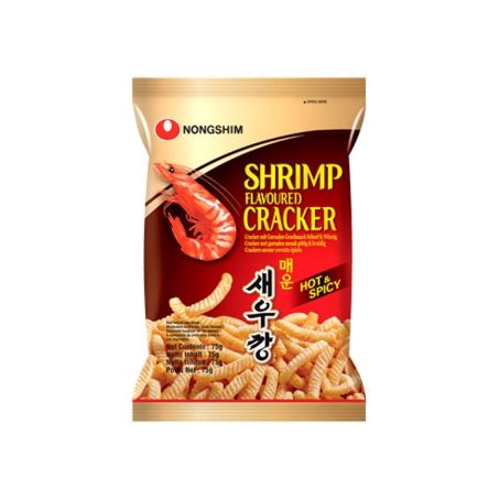 SALG SHRIMP CRECKER CAMARAO HOT 75G