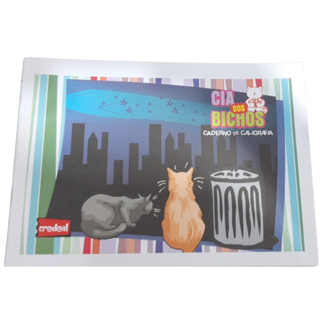 ESCOLAR CADERNO CREDEAL CALIGRAFIA
