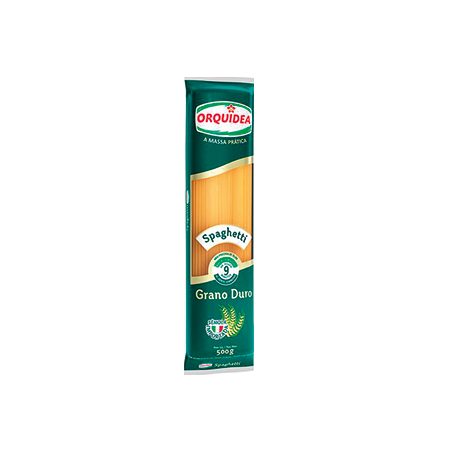 MASSA GRANO DURO ORQUÍDEA SPAGHETTI 500G