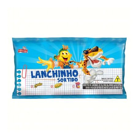 SALGADINHO ELMA CHIPS LANCHINHO SORTIDO 94G