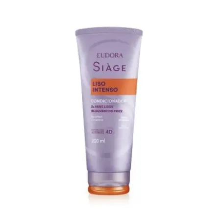 Condicionador Eudora Siàge Liso Intenso Squeeze 200ml