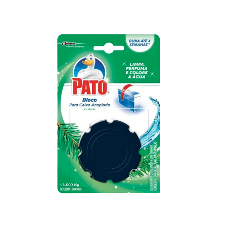 Detergente Sanitário Pato Bloco Caixa Acoplada Pinho 40g 
 
