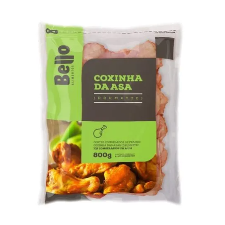 COXINHA DA ASA BELLO 800G IQF
