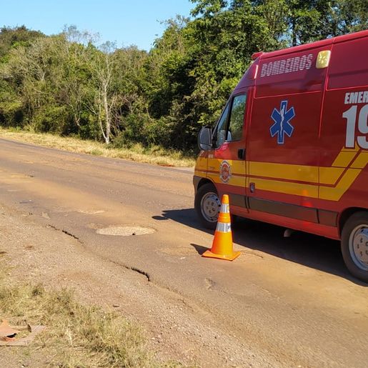 Bombeiros de Guaraciaba atendem dois acidentes