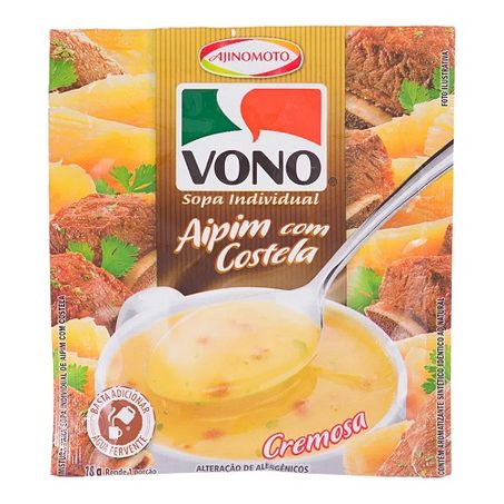 Sopa vono 18g aipim com costela