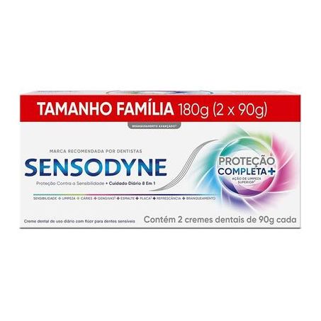 Creme Dental Sensodyne Proteção Completa 90g C/2