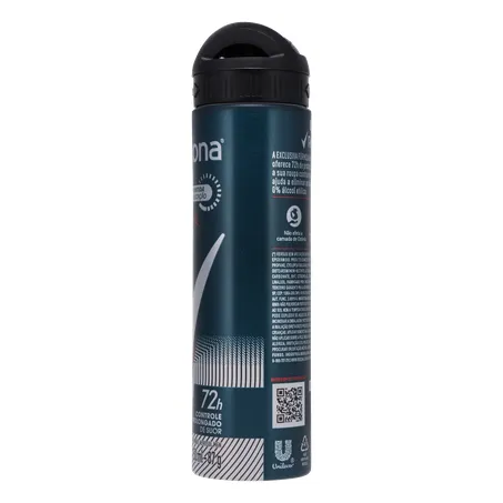 DESODORANTE AEROSSOL REXONA MEN ANTIBACTERIAL INVISIBLE 150ML 360-8