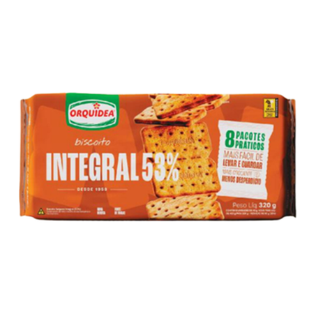 BISCOITO ORQUÍDEA INTEGRAL 320G