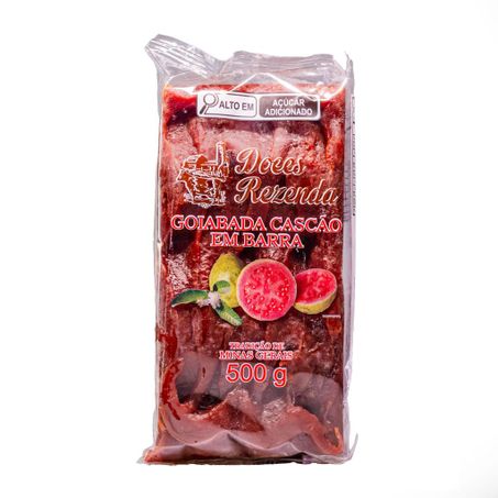 GOIABADA CASCÃO EM BARRA 500G DOCES REZENDA 360-1