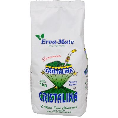 Erva mate nativa suave cristalina 1kg