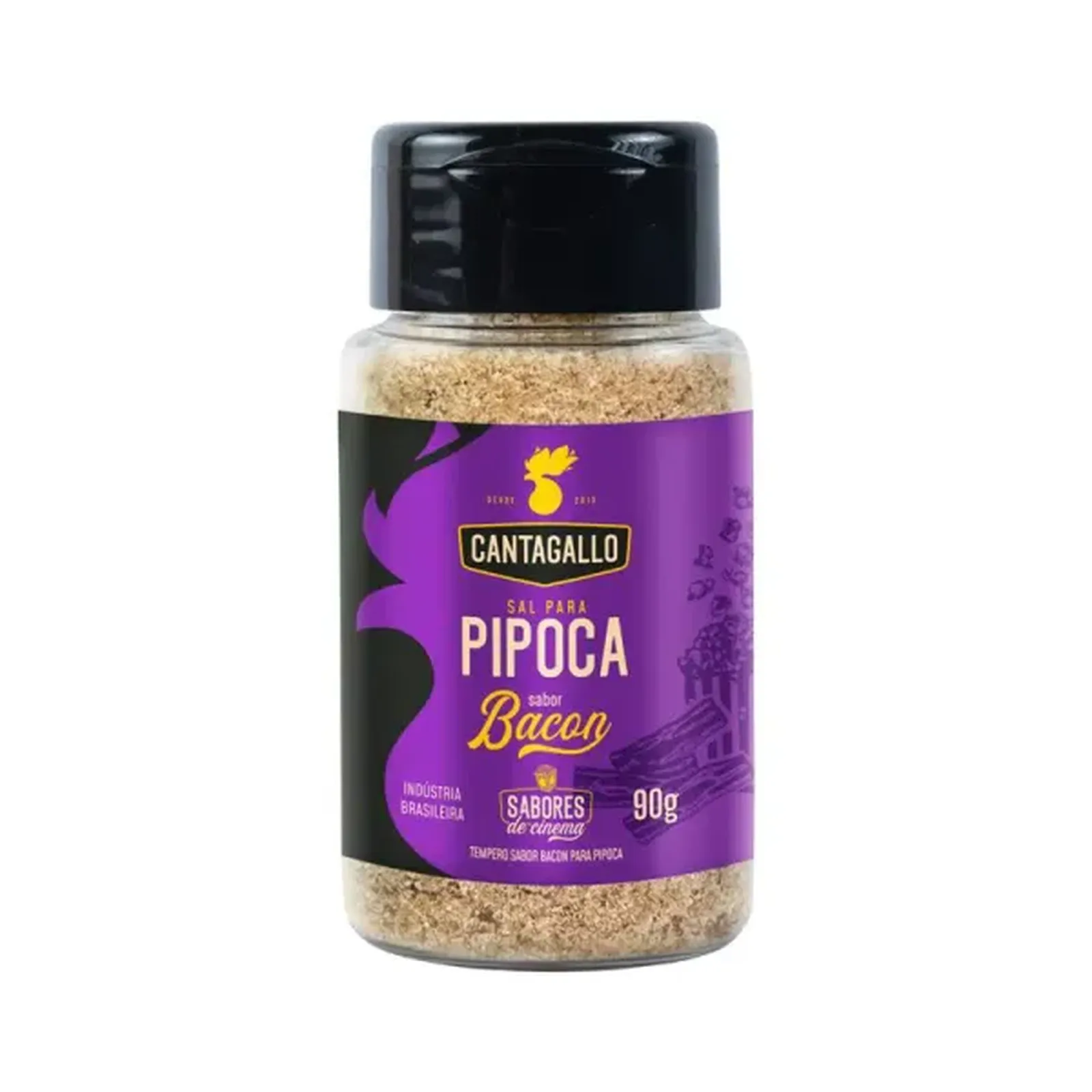 Sal temp para pipoca cantagallo 90g bacon
