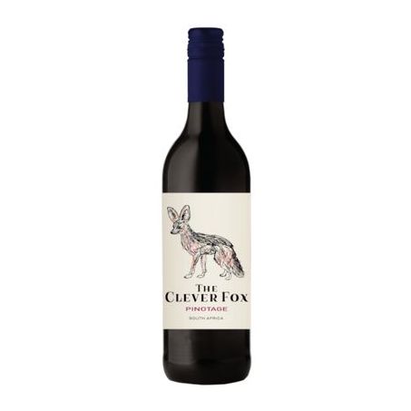 Vinho afr the clever fox 750ml pinotage