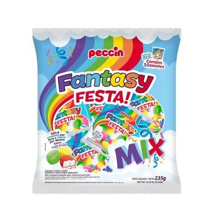 Bala peccin fantasy festa sortido 235g