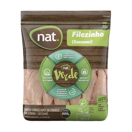FILEZINHO NAT VERDE 800G SASSAMI