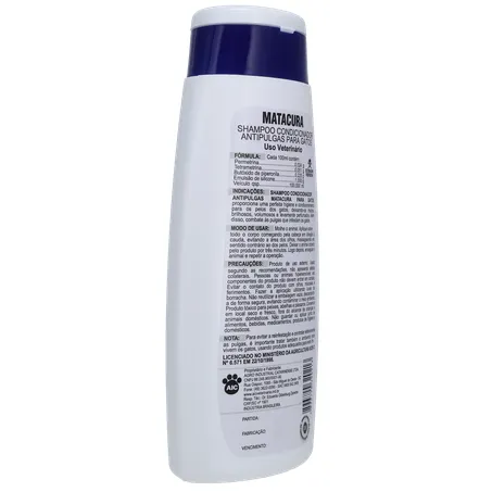SHAMPOO+CONDICIONADOR ANTIPULGAS MATACURA 200ML 360-13