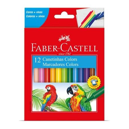 CANETA HIDROGRAF FABER CASTEL 12 CORES