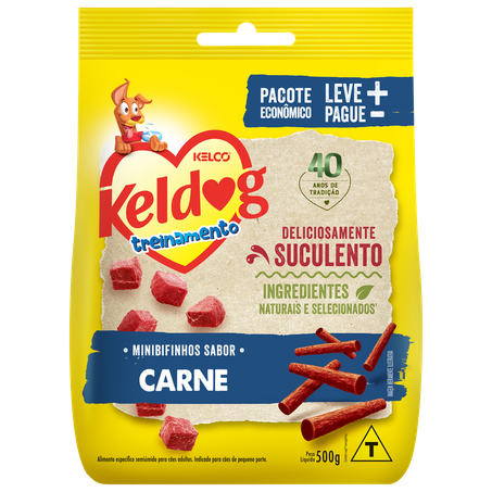 Keldog minifinhos carne 500gr