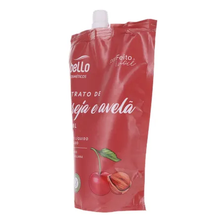 Sabonete líquido bello cereja e avelã sachê com tampa 450ml 360-4