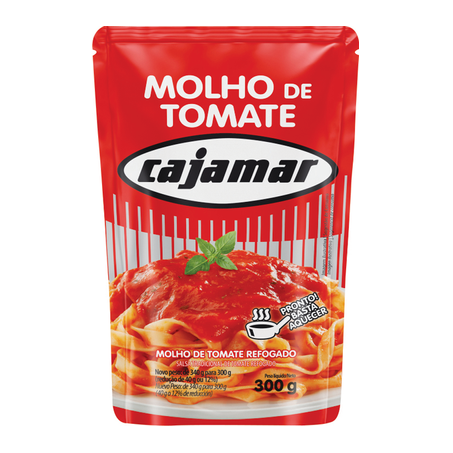 MOLHO TOMATE CAJAMAR REFOGADO SC 300G