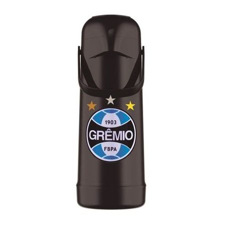 GARRAFA TERMICA TERMOLAR 1L GREMIO PRETA (080218)
