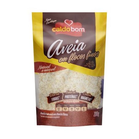 Aveia Caldo Bom 200g Flocos Finos