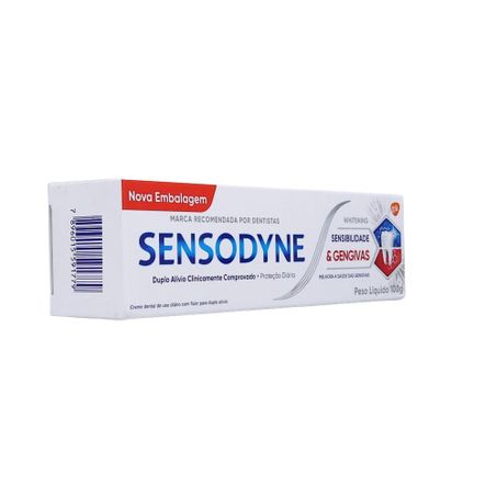 Creme Dental Sensodyne Whitening Sensibilidade E Gengivas 100g 360-31