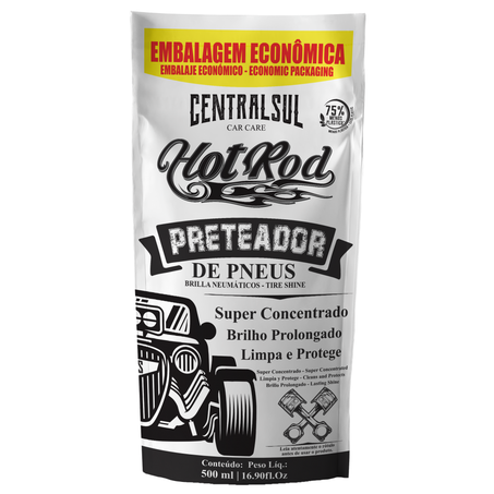 PRETEADOR PNEU HOT ROD REFIL 500ML