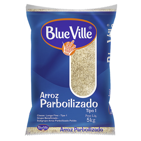ARROZ BLUE VILLE PARBOILIZADO TP1 5KG