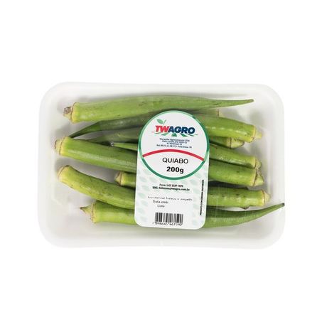 Quiabo tw agro bandeja 200g