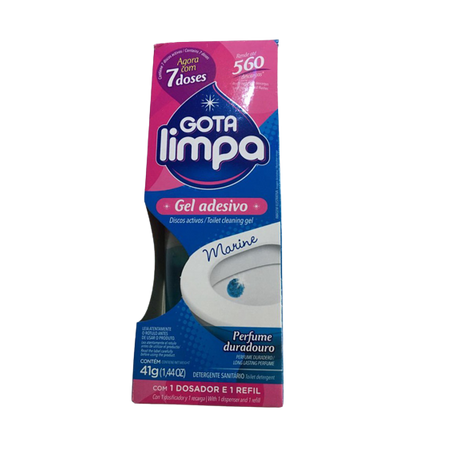 GOTA LIMPA GEL ADESIVO MARINE 7 DOSES 41 G        