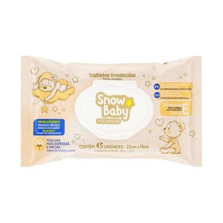 TOALHA UMED SNOW BABY PREMIUM 45UN