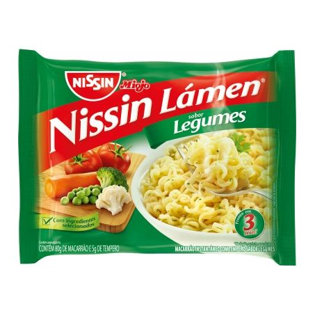 Massa miojo inst legumes 85g un