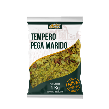TEMPERO PEGA MARIDO 1KG - SABOR VERDE