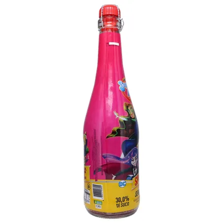 Espumante spunch 660ml zero alcool liga da justica 360-28