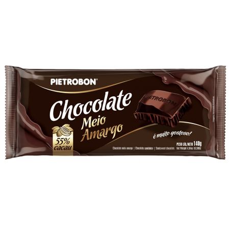 Chocolate pietrobon meio amargo 100g