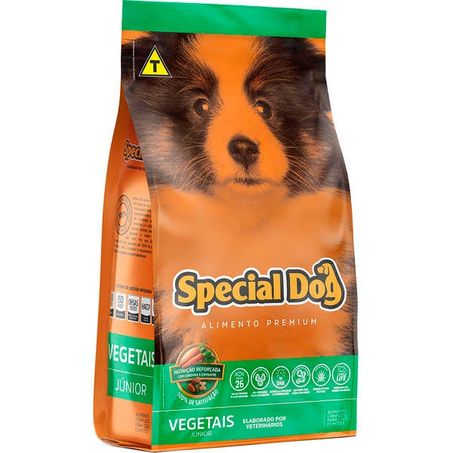 Racao P Caes Special Dog Vegetais Junior 1kg
