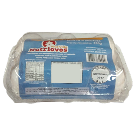 Ovos brancos nutriovos 1/2 dz